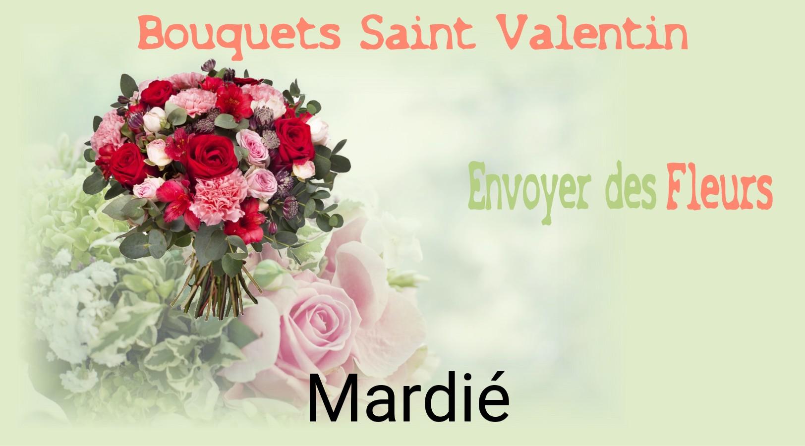 Roses de Saint-Valentin livrées à Mardié
