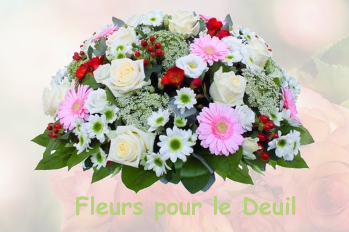 fleurs deuil MARDIE